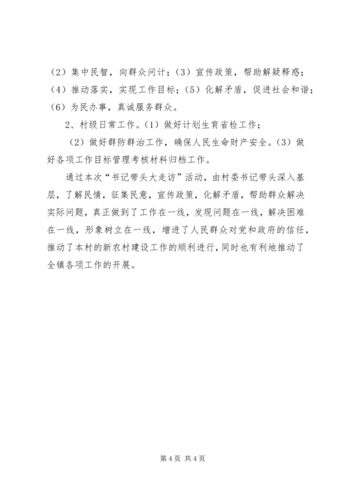 五级书记带头大走访活动总结.docx