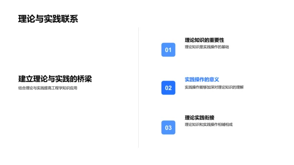 工程学的实践与理论PPT模板