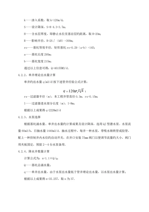 基坑支护及降排水专题方案.docx