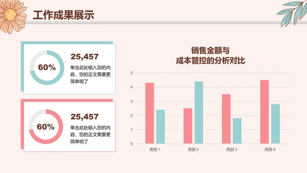 水彩手绘小清新通用工作总结工作计划PPT演示模板