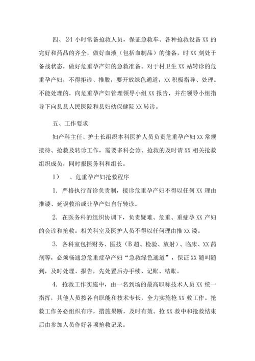 人民医院危重孕产妇救治中心基本工作制度汇编.docx