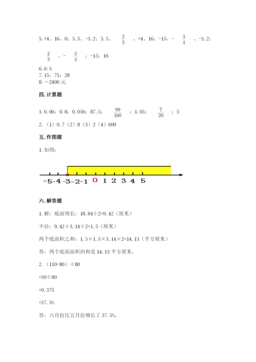 小升初数学期末测试卷【达标题】.docx