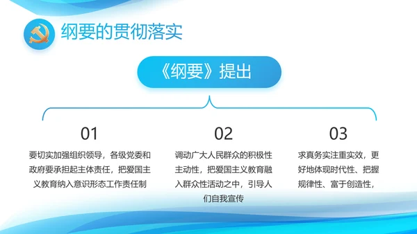 蓝色大气党建党支部年终工作汇报PPT