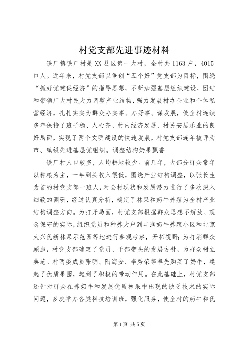 村党支部先进事迹材料 (11).docx