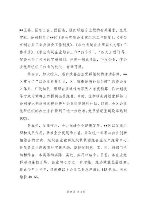 企业党建五步走措施.docx