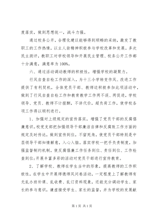 学校纠正行业不正之风工作总结 (6).docx