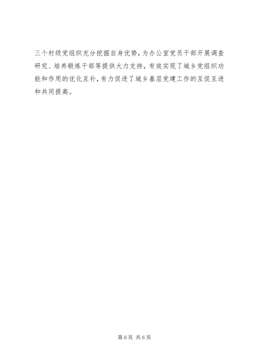 支部开展城乡党组织结对共建活动工作内容.docx