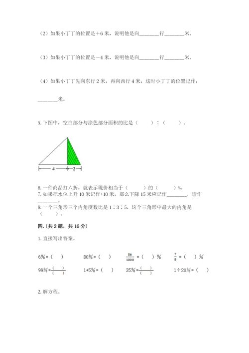 苏教版六年级数学小升初试卷附完整答案【全国通用】.docx