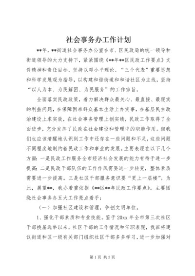 社会事务办工作计划 (3).docx