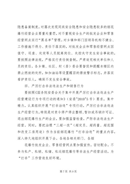 副县长在全县烟花爆竹安全工作会上的讲话.docx