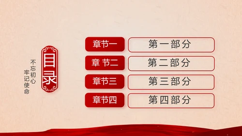 开场视频片头开展红色学习教育PPT封含MP4