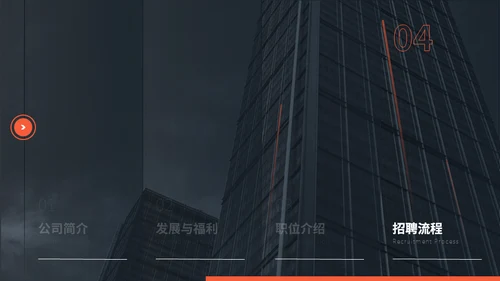 企业校招职位介绍公司宣传通用PPT模板