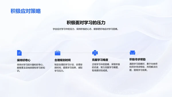 四年级学习目标PPT模板