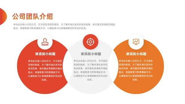 橙色商务商业计划书招商PPT模板