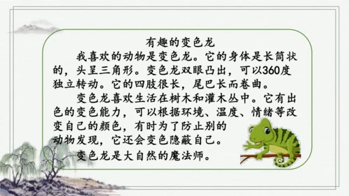部编版二年级上册语文 口语交际：有趣的动物 课件