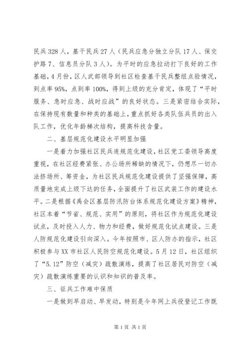 武装部XX年度工作总结5篇.docx