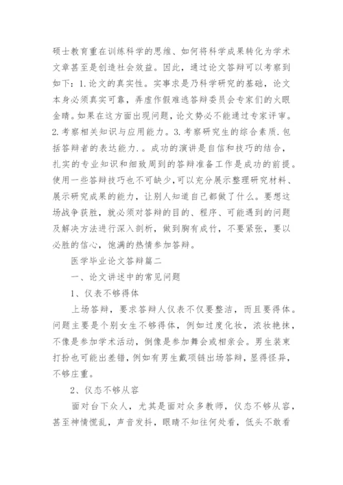 医学毕业论文答辩.docx