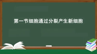 2.2.1 细胞通过分裂产生新细胞 课件（共22张PPT）