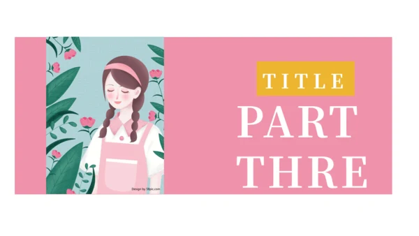 女孩个人简历自我介绍通用PPT模板