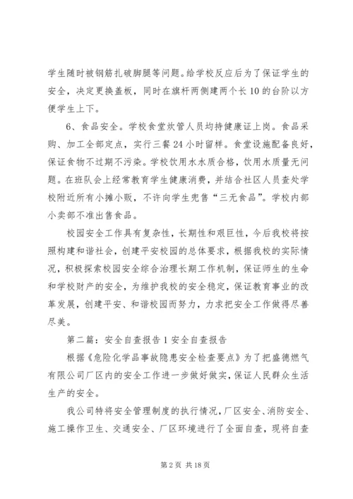 安全自查报告1.docx