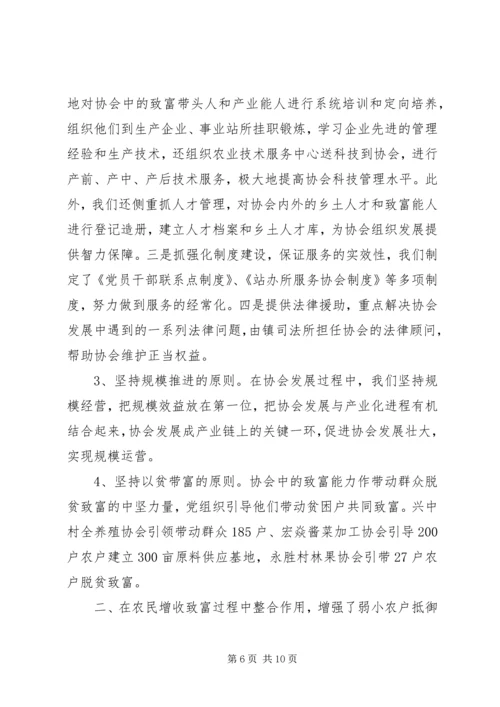 乡镇迎接县人大调研汇报材料.docx