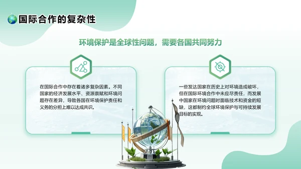 绿色清新风环保与可持续发展PPT模板