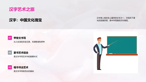 学习字词的乐趣PPT模板