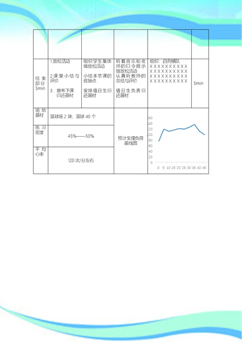 三人8字传球上篮教学导案