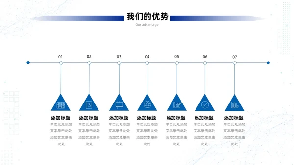 浅蓝色简约风商务风科技智慧开创未来科技公司PPT科技公司介绍