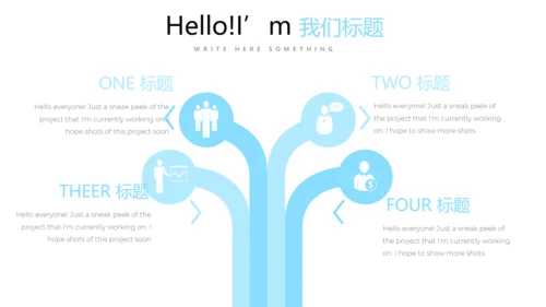 公司销售部营销策划PPT动态模板