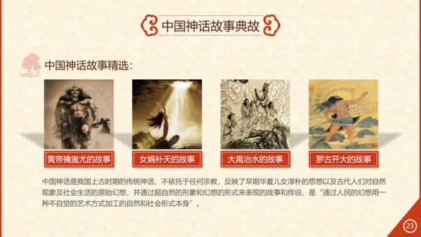 玄幻小说风格修仙通用PPT模板