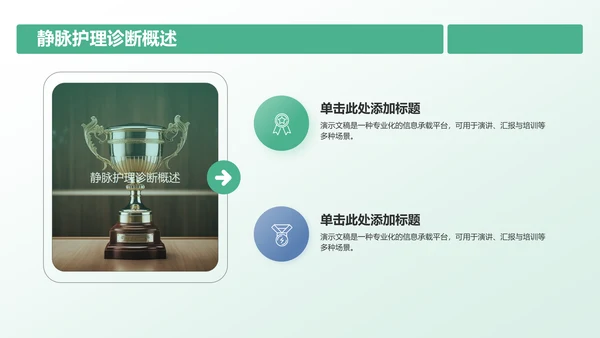 静脉护理诊断与治疗案例展示PPT