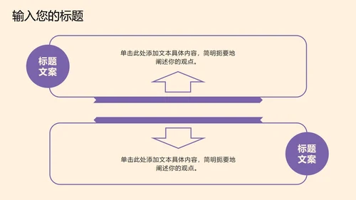 紫色年终总结汇报PPT模板