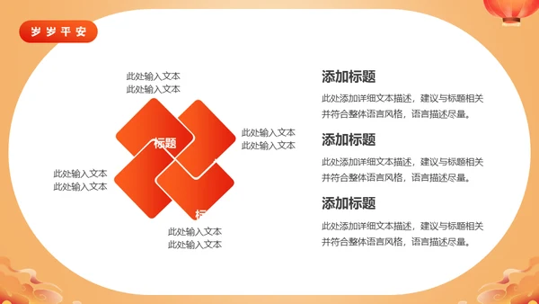 好运锦锂鲤企业开门红活动策划通用PPT模板