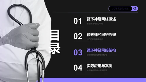 循环神经网络原理解析PPT模板