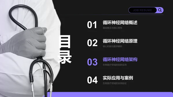 循环神经网络原理解析PPT模板
