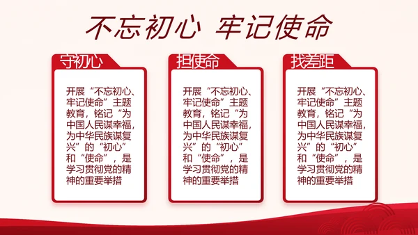 红色大气党建党支部工作总结汇报专题动态PPT