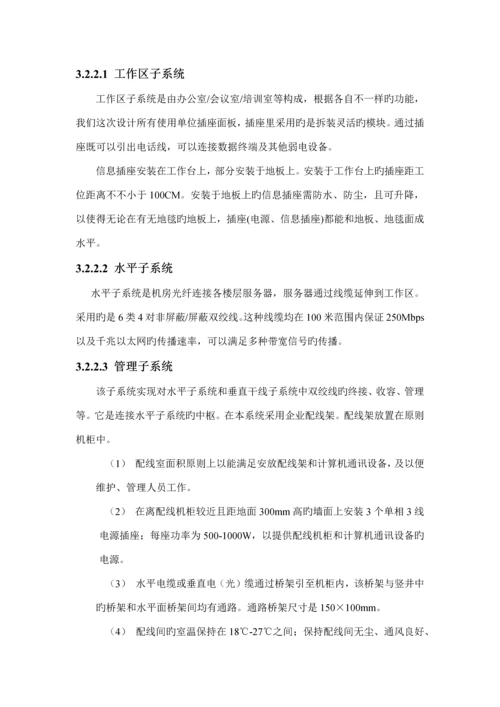 弱电施工方案.docx