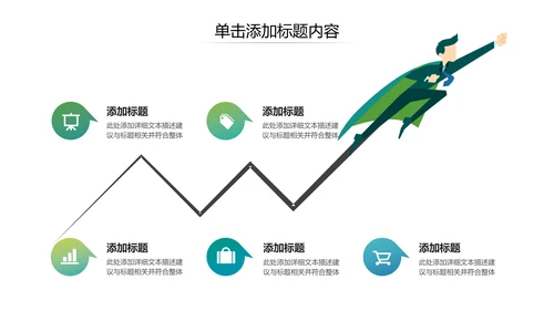 清爽欧美风企业宣传公司简介商务PPT模板