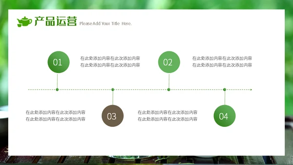 春茶产品宣传介绍茶业行通用PPT模板