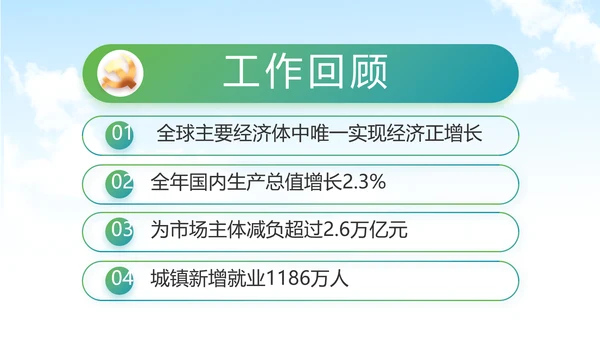 脱贫攻坚与乡村振兴动态PPT模板