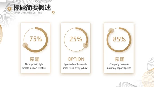 简约大气公司产品介绍宣传通用PPT