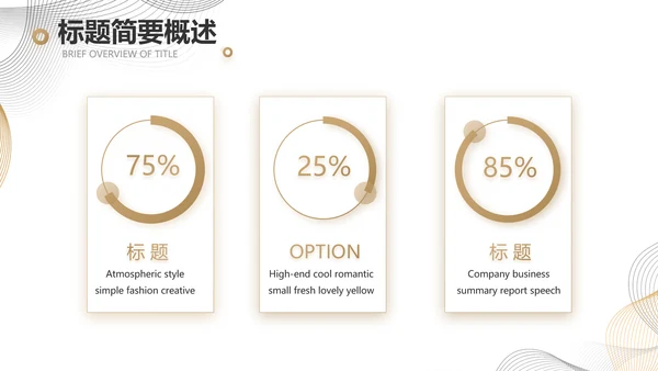 简约大气公司产品介绍宣传通用PPT