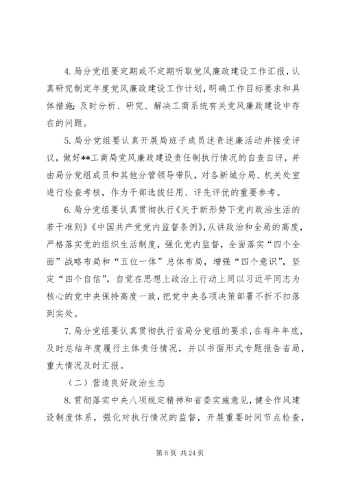 学校校长党风廉政建设责任清单和负面清单.docx