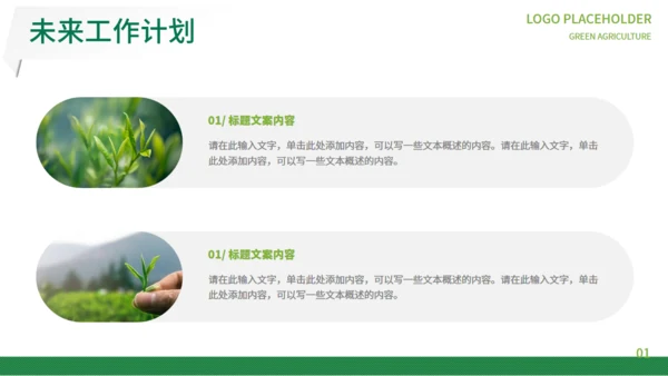 绿色农业通用PPT模板