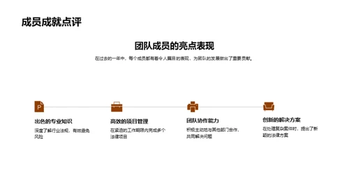 法律团队年度盘点