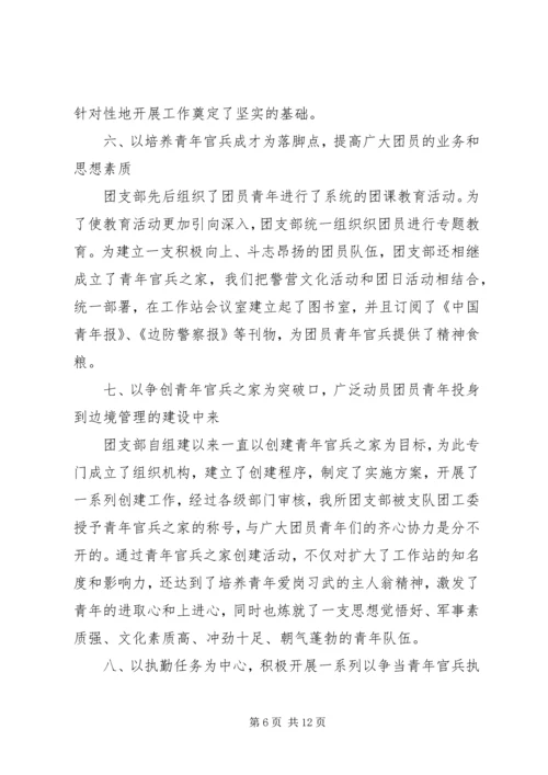 优秀团支部先进事迹材料.docx