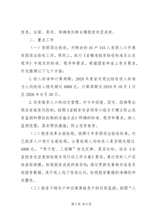 贫困退出验收和脱贫成果检视方案.docx