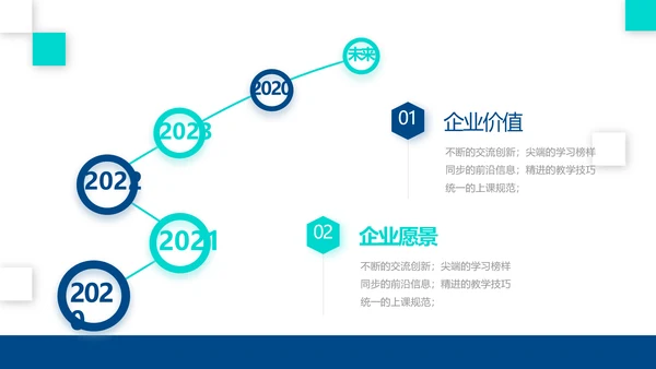 蓝色创意医院介绍宣传年终总结动态PPT模板