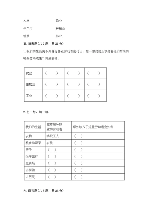 部编版四年级下册道德与法治 期末测试卷（综合卷）.docx